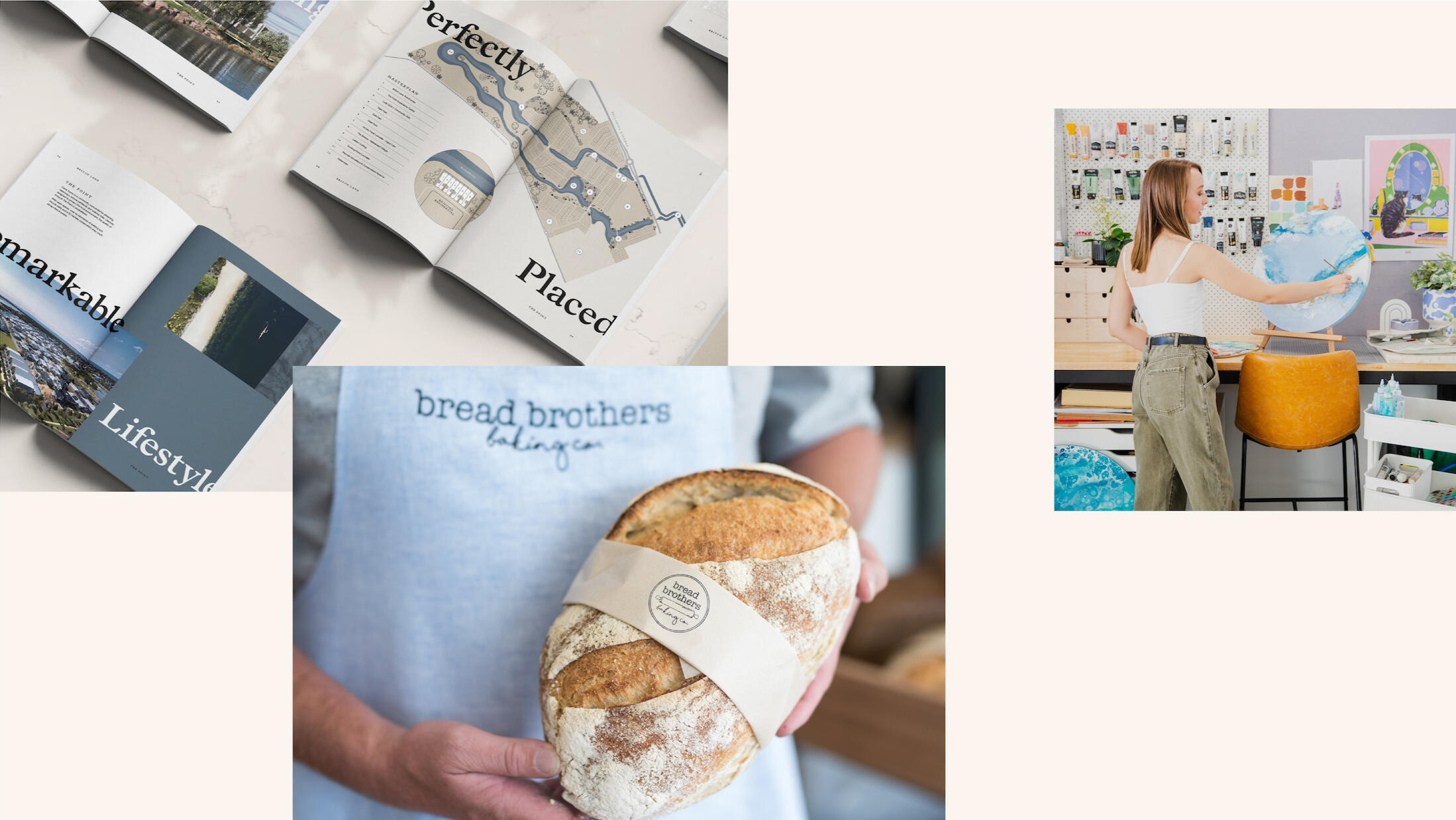 Branding & print design by geelong designer, Kayley Woods Print design, branding & abstract art examples by Kayley Woods